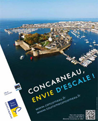Le port de plaisance de Concarneau