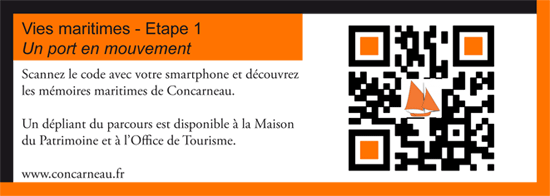 Parcours QR Code "Vies maritimes" - Concarneau